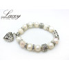 Trendy Real white baroque pearl bracelet girl present,fashion adjustable freshwater pearl bracelet jewelry for Women party gift