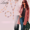 Trendy Baroque Pearl Jewelry Sets,10-11mm muilt color Freshwater Pearls necklace bracelet Bridal Jewelry sets free shipping