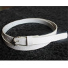 Trendy 8 Colors Exquisite Waist Belt Pretty Faux Leather Thin Skinny Waist Belt Summer Dress Accessories for Women Lady