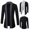 Trench Men 2017 Mens Coat Stylish Men Fashion Cardigan Jacket Slim Long Sleeve Casual Coats C7711