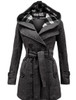 Trench Coat for Women 2017 Fashion Turn-down Collar Slim Cashmere Sashes Double Breasted Coat Women Overcoat Manteau Femme
