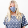 Made in USA Cotton W/ washable, Double Layer Adjustable Mask