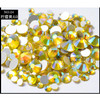 Colorful Beauty Mixed Sizes Flat Diamond 3D Gems Nail Art Rhinestones Fingernail Glitter