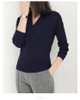 Colorfaith Women Pullover Sweater 2018 Knitting Autumn Winter Multi Colors Sexy V-Neck Elegant Bottoming Ladies Tops SW1018