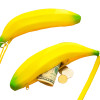 Coin Purse Pencil Case Portable Novelty Cute Banana Silicone Pen Bag Wallet Girls Cute Lovely Silicone Purses Zero Money Fruit Coin Purse Pencil Case Portable Novelty Cute Banana Silicone Pen Bag Wallet Girls Cute Lovely Silicone Purses Zero Money Fruit