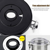 Coffee Jar Sugar Bottles Tea Storage Sealed Canister With Exhaust Valve Stainless Steel Pot Home Kitchen Accessories Hog