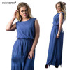 COCOEPPS fashionable summer Dress big sizes new 2017 women summer Plus Size long dress maxi party dress vintage vestidos L-6XL