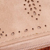 MAKORSTER Hollow Out Flower pattern Retro Wallet Female Purse Leather Bag Women wallets and purses Vintage Short Wallets MK149