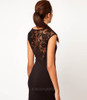 MAKIYO Summer 2016 Hot Sleeveless Patchwork Lace Pencil Dress for Women Elegant OL Above Knee Mini Bodycon Dress Lady