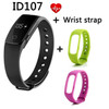 Makibes ID107 Bluetooth 4.0 smart band Smart Bracelet Heart Rate Monitor Wristband Activity Fitness Tracker