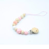 Make Soother Clips Baby Dummy Clips Baby Teething Toys heart Shaped Baby Shower Gifts Wood Toy Car Hanging