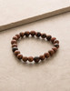 Mahogany Obsidian Bead Bracelet