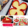 Magic Bake Snake Silicome Cake Mold Heart Shade Rectangular Round Shade Bake Snake Cake Mold Pastry Tools Kitchen Accessories