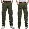 MAGCOMSEN Pants Men 2017 Man Tactical Cargo Pants Multi-pockets Military Army Loose Long Pants Trousers Man Size 42 AG-GZCS-01
