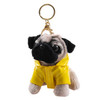 RYRY 13cm 7 colors cute plush puppy bag pendant dolls dog keychains for friend gift toy 2018 new year gift