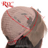 RXY Glueless Lace Front Human Hair Wigs For Black Women Water Wave 150% Brazilian Wigs With Baby Hair Swiss Lace Wig Non Remy