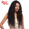 RXY Glueless Lace Front Human Hair Wigs For Black Women Water Wave 150% Brazilian Wigs With Baby Hair Swiss Lace Wig Non Remy