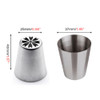 Russian Tulip Flower Cake Icing Piping Nozzles Decorating Tips Baking Tool #10