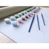 RUOPOTY Christmas Snow Landscape DIY Painting By Numbers Handpainted Canvas Painting Unique For Christmas Decoration Artwork