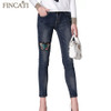 Runway Branded Autumn Mid Waist Pantalon Femme Trousers Denim Jeans Embroidered Stretch Elastic Skinny Women Pencil Pants