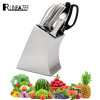 RUNBAZEF Kitchen Holder Knife Rack Metal Shelf Stainless Steel Tool Attachment Stand for Knives Magnetic