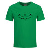 RUMEIAI 2017 New 100% COTTON men t shirt casual short sleeve t-shirt for men batman print men T shirt crewneck mens tee shirt