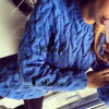 RUGOD Women 2017 Spring Twisted Knitted Sweaters and Pullovers Autumn Winter Loose Knitwear O Neck Long Sleeve Sweter mujer