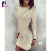 Rugod New Patterned Women Sweater Dresses 2018 Winter Knitted Dress Female Thick High Elastic Warm Slim Bodycon Dress Vestidos