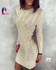 Rugod Hot Spring Dress 2018 Women Sweater Warm Dresses Women Clothes Ladies Long Sleeve Bodycon Dress Casual Knitted Dress