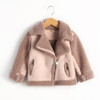 New Girls And Boys Coats Winter Fur fleece jackets Unisex kids Outwear Girls Jacket 7CT069