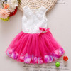 New Girl Summer Dress 2017 Kids Princess Ball Gown Floral Puffy Dresses For Girls Prom Party Communion Dress Pageant Dresses