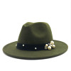 Belt Designer Top Jazz Fedora Hat