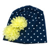 New Lovely Baby Headwear Candy Beanie Hat Big flower Beanies Toddler girls hat flower beanie hat Cotton cap