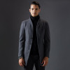 New Long Single Breasted Mens Stand Collar Wool Coat Thick Quality Elegant Men Winter Classic Wool Coats