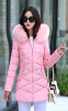 New Long Parkas Female Womens Winter Jacket Coat Thick Cotton Warm Jacket Womens Outwear Parkas Plus Size Fur Coat 2017