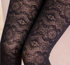 New Lace Leggings For Women Winter Velvet Warm Leggings Black Plus Cashmere Thick Warm Autumn Slim Legging Elastic High Quality