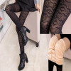 New Lace Leggings For Women Winter Velvet Warm Leggings Black Plus Cashmere Thick Warm Autumn Slim Legging Elastic High Quality