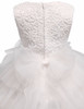New Lace Flower Princess Girl Tutu Dress for First Holy Communion Wedding Pageant Party Formal Gown Children Prom Dresses
