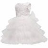 New Lace Flower Princess Girl Tutu Dress for First Holy Communion Wedding Pageant Party Formal Gown Children Prom Dresses