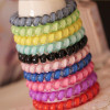 New Korean Candy Colors Telephone Line 5CM Elastic Hair Bands Headbands For Women Hair Accessories Girls Rubber Bands Hair Ropes New Korean Candy Colors Telephone Line 5CM Elastic Hair Bands Headbands For Women Hair Accessories Girls Rubber Bands Hair Ropes