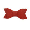 Retail 1Pc Artificial Leather Hair Clips Bow Knot Hairpins Girl Hair Bow Hairgrips Fashion Barrettes Head Band