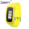 Relogio Feminino 2017 Digital LCD Pedometer Run Step Walking Distance Calorie Counter Watch Bracelet Hot Clock High Quality