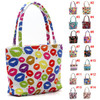 Fashion Girl Lovely Canvas Handbag Women Daily Single Shoulder Handbag Female Canvas Beach Bag Printed Bags LBY2017