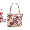 Fashion Girl Lovely Canvas Handbag Women Daily Single Shoulder Handbag Female Canvas Beach Bag Printed Bags LBY2017