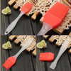 Silicone Bakeware Baking Oil Cream Mixing Cake Batter Spatula Scraper Brush Tool