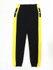 Side Yellow Stripe Men Casual Black Jogger Pants New 2017 Contrast Color Design KPOP Mens Sweatpants Joggers Free Shipping