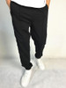 Side Velvet Patchwork Design Men Black Jogger Pants New 2017 Streetwear Mens Velour Casual Sweatpants Joggers Free Shipping