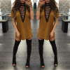 Sibybo Summer T Shirt Dress 2017 Women Deep V Neck Lace Up Sexy Bodycon Bandage Party Dresses Casual T-Shirt Dress Vestidos Sibybo Summer T Shirt Dress 2017 Women Deep V Neck Lace Up Sexy Bodycon Bandage Party Dresses Casual T-Shirt Dress Vestidos