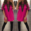Sibybo Summer T Shirt Dress 2017 Women Deep V Neck Lace Up Sexy Bodycon Bandage Party Dresses Casual T-Shirt Dress Vestidos Sibybo Summer T Shirt Dress 2017 Women Deep V Neck Lace Up Sexy Bodycon Bandage Party Dresses Casual T-Shirt Dress Vestidos