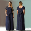 Short Sleeve Lace Summer Dress Big Sizes New Women Summer Plus Size Long Dress Maxi Party Dress Vintage Vestidos L-6XL 9176 Short Sleeve Lace Summer Dress Big Sizes New Women Summer Plus Size Long Dress Maxi Party Dress Vintage Vestidos L-6XL 9176